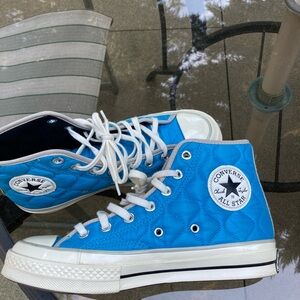 Converse Blue High-Top Sneakers